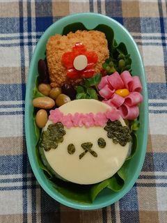 キャラ弁♥️プードル-レシピのメイン写真