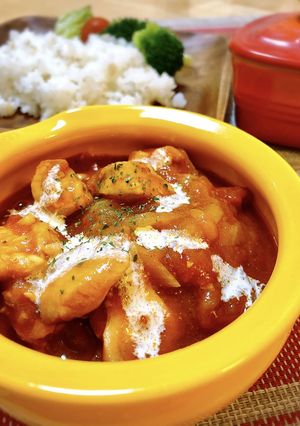 トマトのバターチキンカレー-レシピのメイン写真