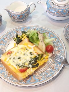 食パンで簡単ほうれん草キッシュ-レシピのメイン写真