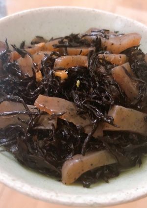 生姜を入れたひじき煮-レシピのメイン写真