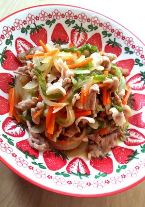 ボリューム満点✨肉野菜炒め～甘辛味～-レシピのメイン写真