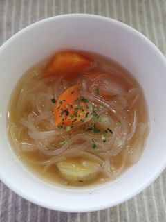 春雨スープ-レシピのメイン写真