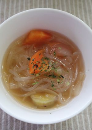 春雨スープ-レシピのメイン写真