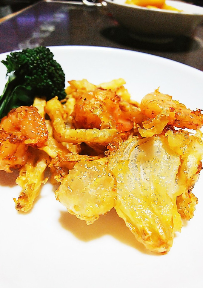菊芋と新玉ねぎ&エビのかき揚げ-レシピのメイン写真