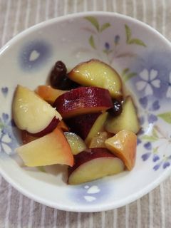 りんごとさつまいもの甘煮-レシピのメイン写真