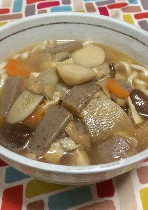 超簡単☆本格！醤油仕立てのけんちんうどん-レシピのメイン写真