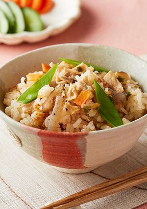 豚汁のうま味がしみ込む炊き込みご飯-レシピのメイン写真