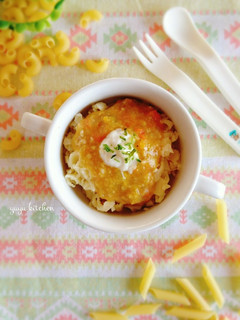 離乳食裏技☆マカロニの簡単な刻み方。-レシピのメイン写真