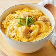 糀甘酒でやわらかみそ親子丼