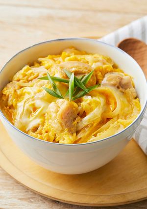 糀甘酒でやわらかみそ親子丼-レシピのメイン写真