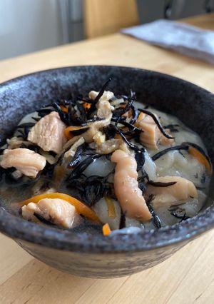 おもち消費！ヘルシー五目雑煮-レシピのメイン写真