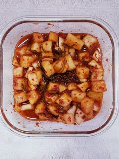 超簡単!マイルドカクテキキムチ-レシピのメイン写真