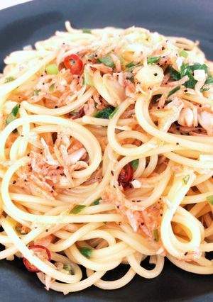 干し海老のペペロンチーノ-レシピのメイン写真