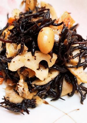 梅風味のひじき煮★-レシピのメイン写真