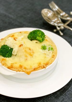 ハモのグラタンタルト-レシピのメイン写真