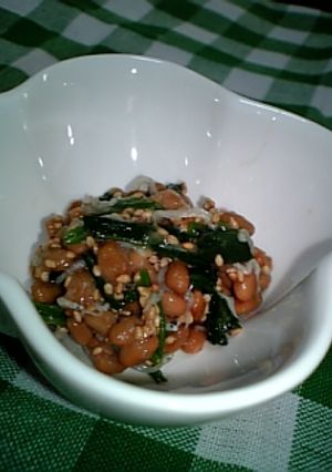 我が家の納豆和え-レシピのメイン写真