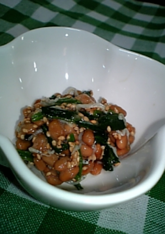 我が家の納豆和え-レシピのメイン写真