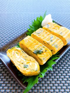 お弁当・朝食に★ふりかけ入り海鮮卵焼き-レシピのメイン写真