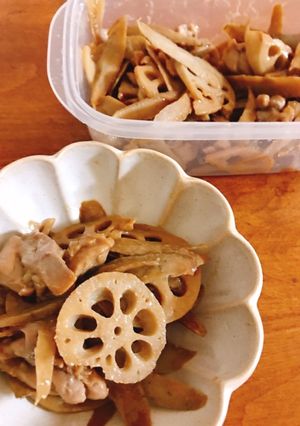 鶏ゴボウ☆根菜サラダからのリメイク☆-レシピのメイン写真