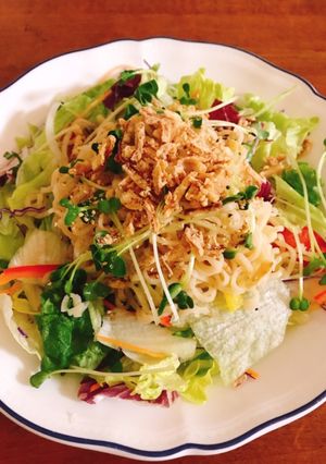 サッポロ一番を使ったラーメンサラダ-レシピのメイン写真