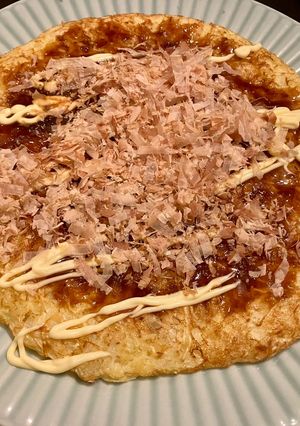 肉なし！ヘルシー！長芋お好み焼き-レシピのメイン写真
