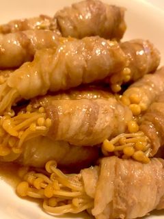 〜えのきの肉巻き〜ポン酢ダレ-レシピのメイン写真