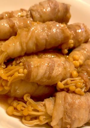 〜えのきの肉巻き〜ポン酢ダレ-レシピのメイン写真