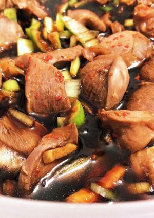 私の砂肝醤油漬-レシピのメイン写真