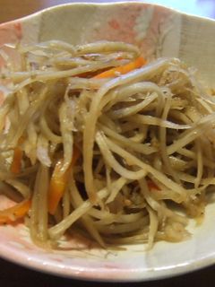 きんぴらごぼう-レシピのメイン写真