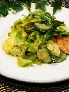 キャベツと油揚げの味噌マヨ和え-レシピのメイン写真