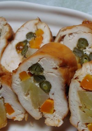 あっさりチキンロール-レシピのメイン写真