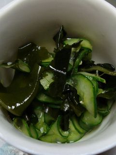 きゅうりとわかめの酢の物-レシピのメイン写真