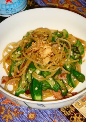 ■ベーコンとオクラの和風パスタ■-レシピのメイン写真