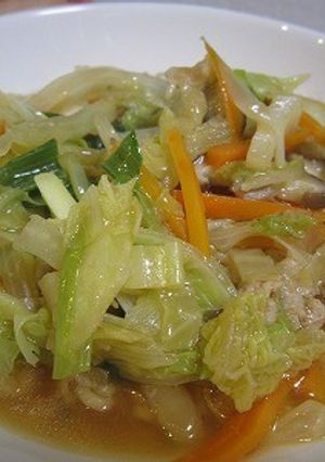お野菜たっぷりあんかけラーメン-レシピのメイン写真