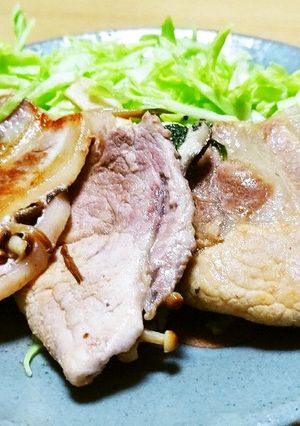 豚リブロースのはさみ焼き。-レシピのメイン写真