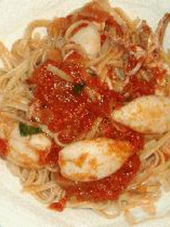 イカとトマトのパスタ-レシピのメイン写真