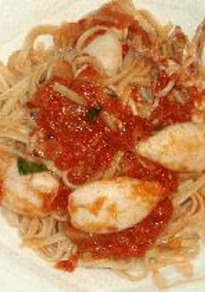 イカとトマトのパスタ-レシピのメイン写真