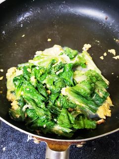 レタスと卵の炒め物-レシピのメイン写真