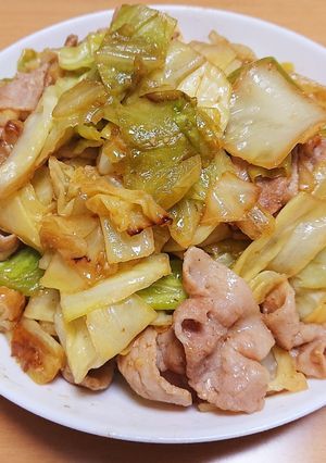 ポンの豚バラキャベ炒め-レシピのメイン写真