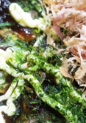 カップヌードルdeお好み焼き。(笑)-レシピのメイン写真