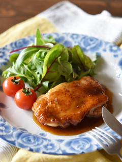 鶏もも肉の粒マスタード照り焼き-レシピのメイン写真
