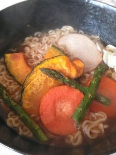素揚げ野菜ラーメン-レシピのメイン写真
