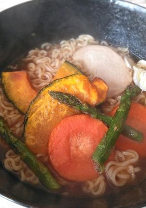 素揚げ野菜ラーメン-レシピのメイン写真