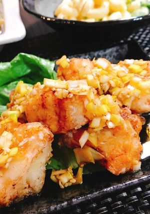 鶏むね肉で♪安い！簡単！油淋鶏♡-レシピのメイン写真