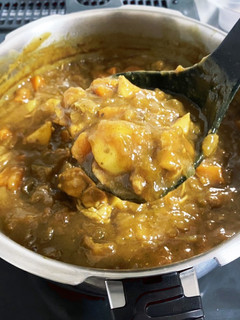 圧力鍋を使った野菜たっぷりカレー-レシピのメイン写真