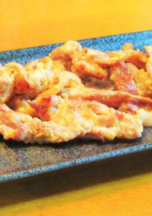 簡単!豚肩ロース切り落としの粕漬け焼き-レシピのメイン写真
