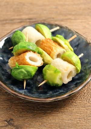 レンジで簡単！芽キャベツのほんだし蒸し-レシピのメイン写真