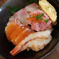 我が家の海鮮丼-レシピのメイン写真