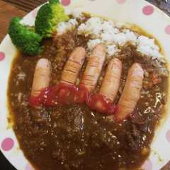 牛すじカレーウインナーゆび-レシピのメイン写真