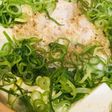鶏肉のごま&ねぎたっぷりのうどん鍋
